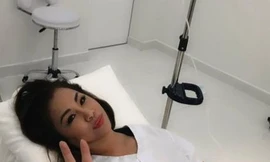 Minh Tuyết ngất xỉu sau buổi chụp hình kiệt sức