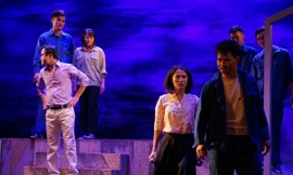 "Ảo ảnh hạnh phúc", vở đầu tay của Trịnh Mai Nguyên. Ảnh: Nguyên Khánh