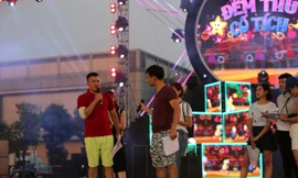 Xuân Bắc-Tự Long tham gia chương trình trung thu trực tiếp trên sóng VTV