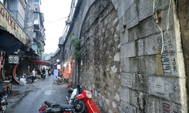 Sáu vòm cầu đường sắt đầu tiên sẽ được đục thông vào tháng 12 này. Ảnh: Mạnh Thắng