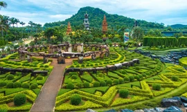 Khu du lịch sinh thái Noong Nooch được coi là một trong số thiên đường xanh