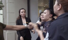 Quỳnh bị dàn cảnh đánh ghen trong tập 22