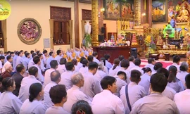 Trụ trì chùa Ba Vàng trực tuyến buổi thuyết pháp tối 21/3, bất chấp ý kiến của Giáo hội PGVN