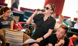 Như Quỳnh rốt ráo tập luyện cho đêm nhạc tối 8/3