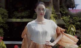 Tuần lễ Thời trang Xuân Hè 2020 diễn ra ở Vườn hoa Con Cóc. Ảnh: Việt Anh