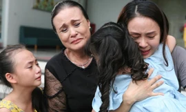 Clip hai diễn viên nhí lấy nước mắt khán giả trong 'Hoa hồng trên ngực trái'