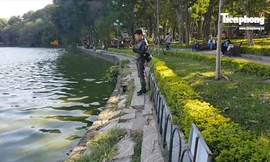 Các chuyên gia, nhà khoa học cho rằng Hà Nội cần cẩn trọng khi kè Hồ Gươm bằng bê tông đúc sẵn