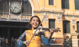 Nghệ sỹ violin Hàn Quốc ra mắt "Xin chào Việt Nam"