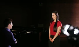 Lương Nguyệt Anh và Danh Tùng đóng chung phim ca nhạc "Bình minh cuối con đường"