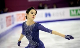 Nữ thần trượt băng Nga bị chỉ trích vì 'đi linh tinh' giữa mùa dịch