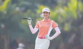 Người đẹp Lê Thanh Tú: 'Cuộc sống tích cực hơn nhờ golf'
