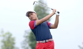 Nhà vô địch Tiền Phong Golf Championship 2020 Nguyễn Nhất Long đang là ĐKVĐ giải đối kháng quốc gia