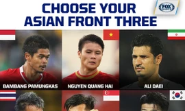 Quang Hải vào nhóm tiền đạo hay nhất châu Á