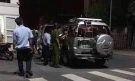 Công an rời khách sạn sau khi bắt 4 phụ nữ vụ thi thể trong bê tông 