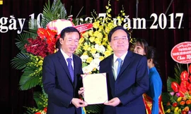 GS. Nguyễn Văn Minh được bổ nhiệm lại Hiệu trưởng ĐH Sư phạm Hà Nội