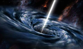 Nếu Trái Đất vượt qua hố đen an toàn, có thể con người sẽ đến một vũ trụ mới.