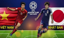 Tuyển Việt Nam đối đầu với Nhật Bản tại giải Asian Cup 2019 vào 20h tối 24/1.