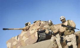 Phiên bản xe chiến đấu bộ binh CV9030 trang bị pháo Bushmaster II cỡ nòng 30mm. Ảnh: BAE Systems