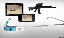 Google Glass với súng trường giúp bắn không cần ngắm