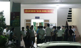 Công an làm việc với kiểm lâm tối 1/8