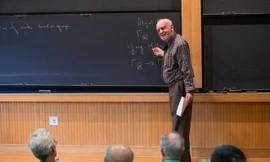 Nhà toán học người Canada Robert Langlands. (Ảnh: New York Times/TTXVN) 