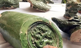 Tìm thấy nhiều di vật cổ ở Hoàng Thành Thăng Long