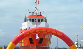 Hạ thủy tàu cứu hộ hiện đại nhất Việt Nam