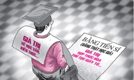 Bảo vệ giành bằng cử nhân và nỗi buồn đeo đẳng sinh viên Việt