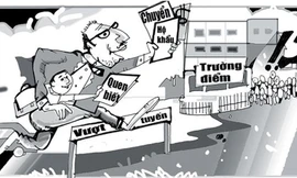 ‘Không chạy trường con vẫn được nhận, chắc nhà anh ‘gốc bự’?’