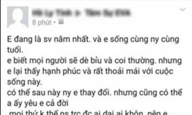 Dân mạng náo loạn với chiến tích “sống thử” của nữ sinh 18