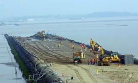 Xây cầu vượt biển dài nhất Việt Nam