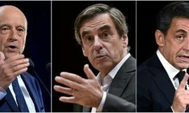 Ông Alain Juppé và ông François Fillon vào vòng 2, ông Nicolas Sarkozy bị loại.