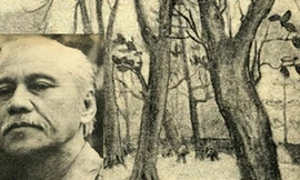 Cố nhà thơ Quang Dũng và tranh của ông. 