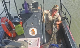 Choáng váng với cá sấu “quái vật” to nhất năm 2017