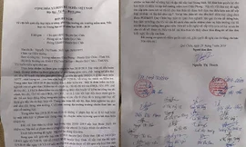 Đơn kiến nghị lần 2 mà cô Thanh gửi lãnh đạo trước lúc tử vong. 