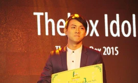 Hoài Lâm kém vui khi nhận giải ‘Thần tượng của giới trẻ’