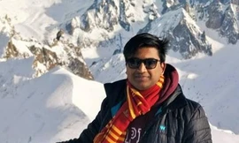 Chỉ với một chiếc bút bi, Mangalam đã góp phần cứu sống một người. Ảnh:FB/Karttikeya Mangalam