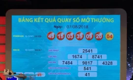 Kết quả quay số Power 6/55 tối 7-8. 