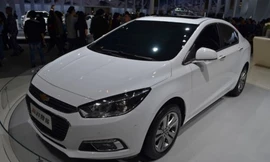 Hình ảnh nội thất xe Cruze phiên bản mới 2016