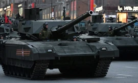 Xe tăng Armata T-14 của Nga. Ảnh: SputnikNews