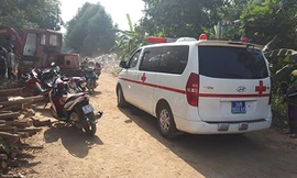 Bãi rác nơi tìm thấy xác bé gái 23 ngày tuổi bị sát hại.