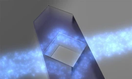 Một mô hình của lớp tàng hình các nhà nghiên cứu đã phát minh ra. (Nguồn: Elhuyar Fundazioa). 