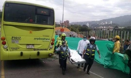 Hiện trường vụ tai nạn kinh hoàng ở Haiti