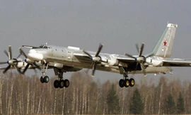 Một chiếc Tu-95 của Nga. Ảnh: Tass