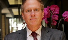 Ông Michael Kelly - Chủ tịch kiêm Tổng Giám đốc điều hành The Grand Hồ Tràm Strip.