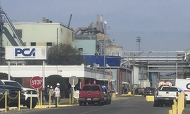 Vụ nổ xảy ra tại khu vực sản xuất bột giấy của nhà máy đóng gói