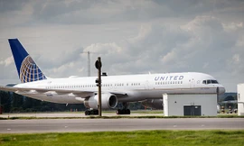 Một chiếc máy bay của United Airlines