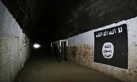 Phát hiện 'lò' đào tạo chiến binh IS trong lòng đất