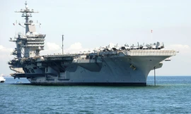 Tàu sân bay USS Carl Vinson của Hải quân Mỹ.