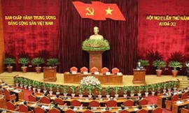 Bế mạc Hội nghị lần thứ 5 BCH Trung ương Đảng